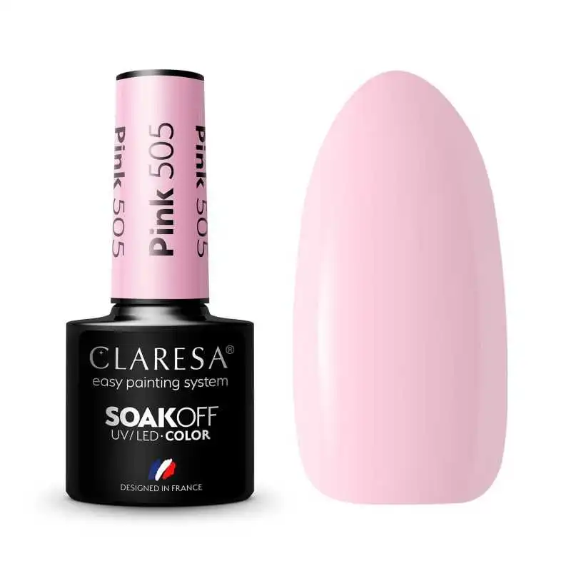 CLARESA PINK/ ROSA 505 UV NAGELLACK 5 ML
