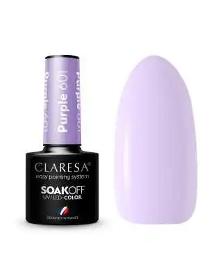 CLARESA PURPLE/ VIOLETT 601 UV NAGELLACK 5 ML