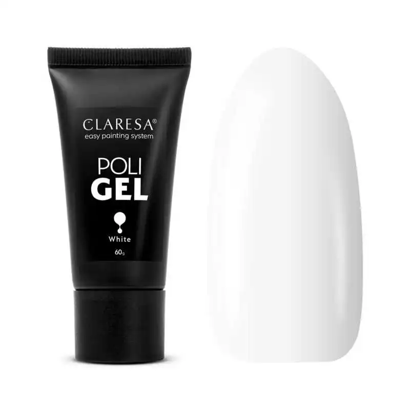 Claresa POLI GEL WHITE 60g Claresa POLI GEL WHITE 60g