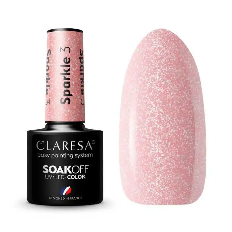 CLARESA SPARKLE 3 UV NAGELLACK 5 ML