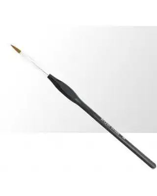 Acrylpinsel 4 schwarzer ergonomischer Holzgriff