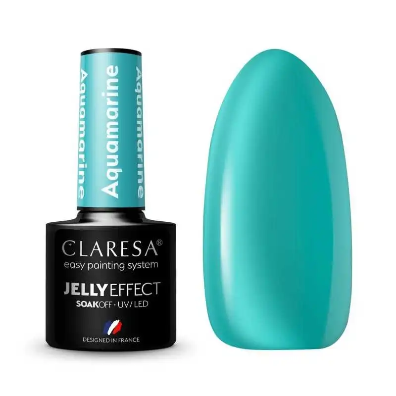 CLARESA JELLY AQUAMARINE UV NAGELLACK 5 ML