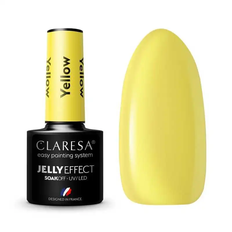 CLARESA JELLY YELLOW UV NAGELLACK 5 ML