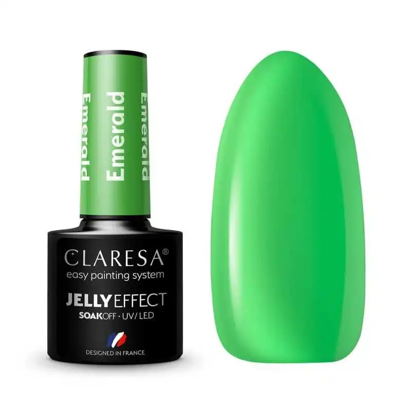 CLARESA JELLY EMERALD UV NAGELLACK 5 ML