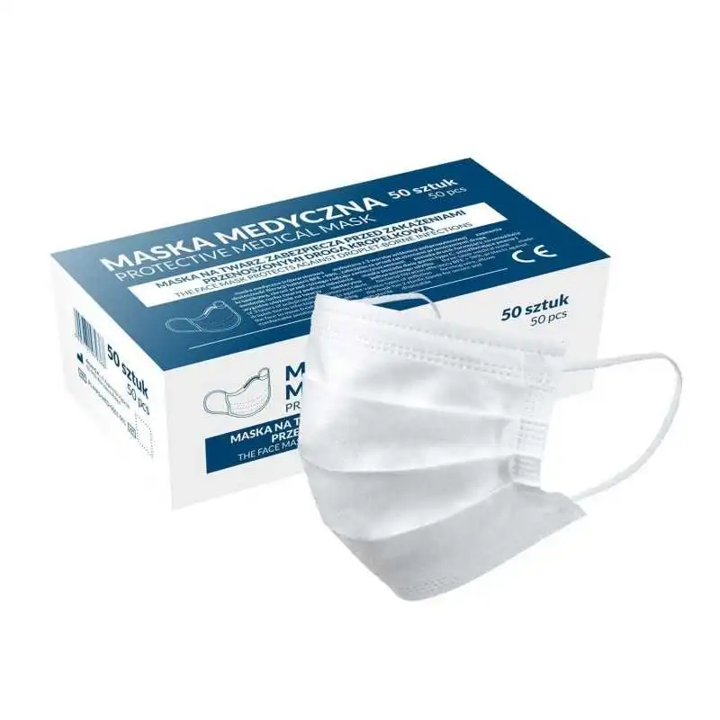 Medizinische Mundschutzmasken 50 Stk./Packung