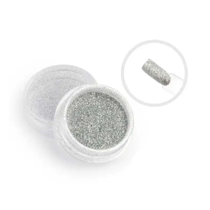 CLARESA VELVET LIGHT SILVER