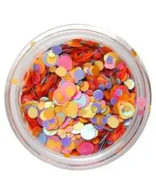 Claresa confetti 1 ORANGE
