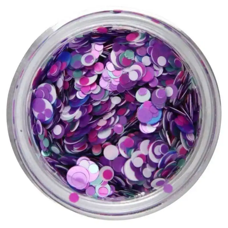 Claresa confetti 7 PURPLE