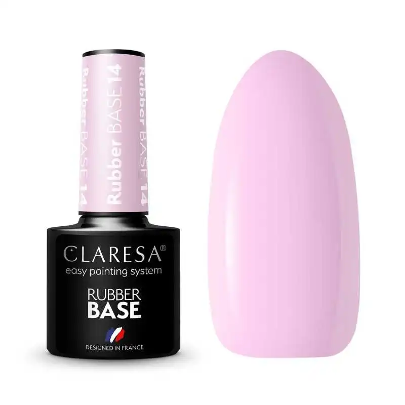 UV Nagellack Gummi Base Claresa RUBBER BASE 14 5ML