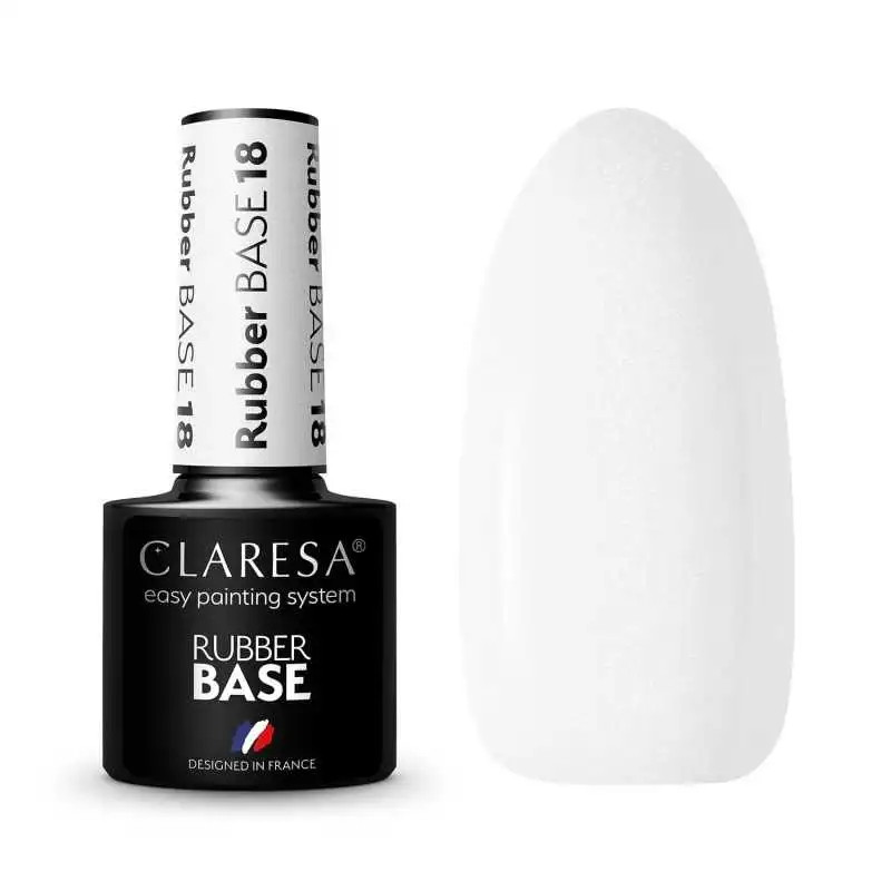 UV Nagellack Gummi Base Claresa RUBBER BASE 18 5ML