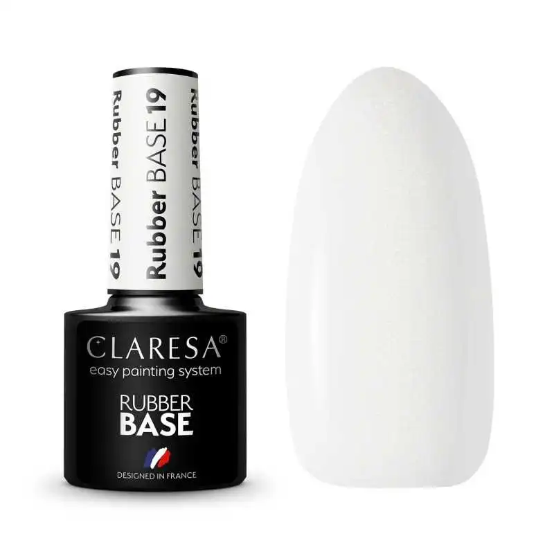 UV Nagellack Gummi Base Claresa RUBBER BASE 19 5ML