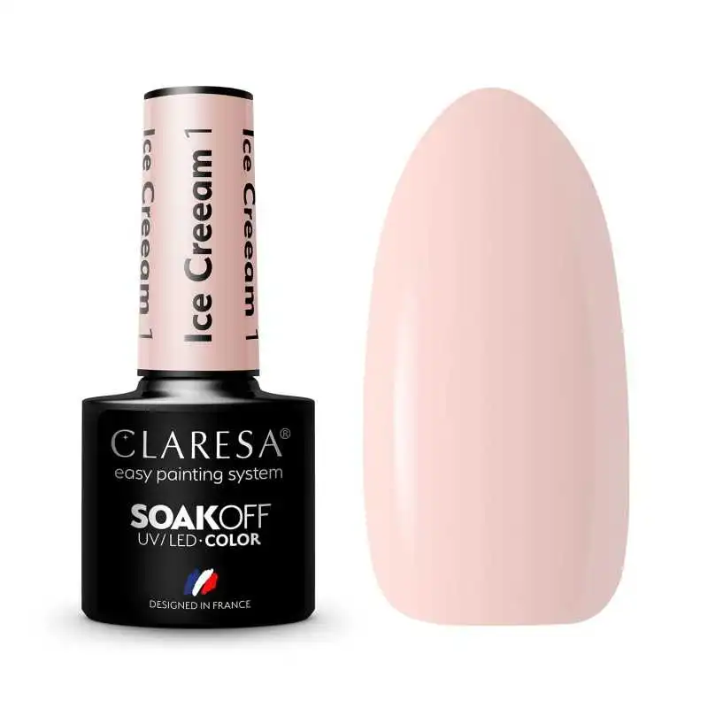 Claresa UV Nagellack Ice cream 1 -5ml