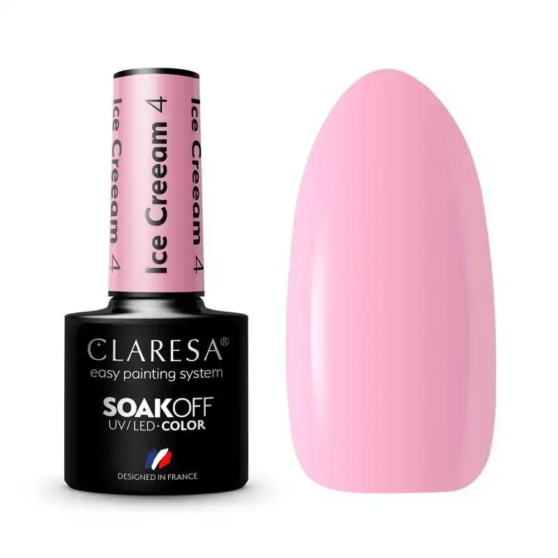 Claresa UV Nagellack Ice cream 4 -5ml Claresa UV Nagellack Ice cream 4 -5ml