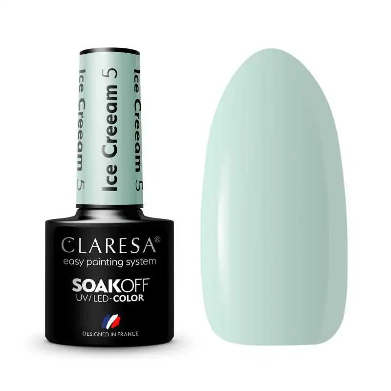 Claresa UV Nagellack Ice cream 5 -5ml