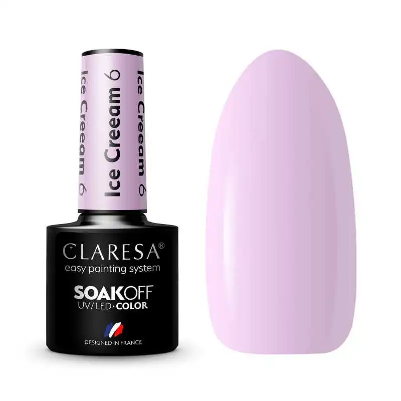 Claresa UV Nagellack Ice cream 6 -5ml