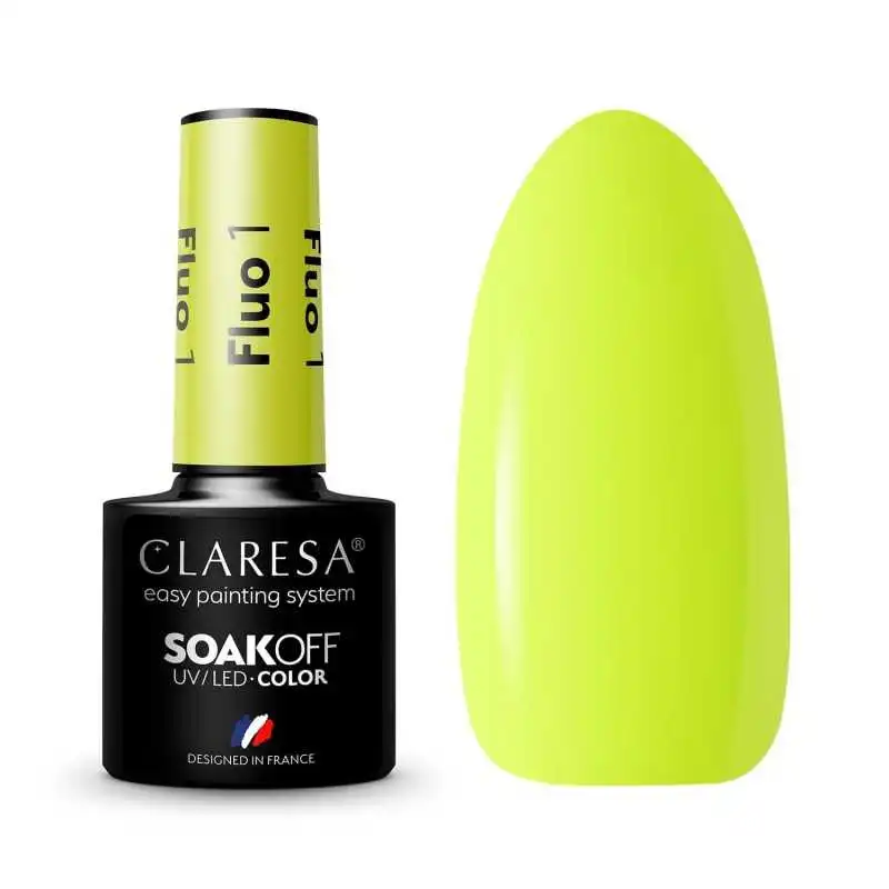 Claresa UV Nagellack FLUO 1 -5ML Claresa UV Nagellack FLUO 1 -5ML