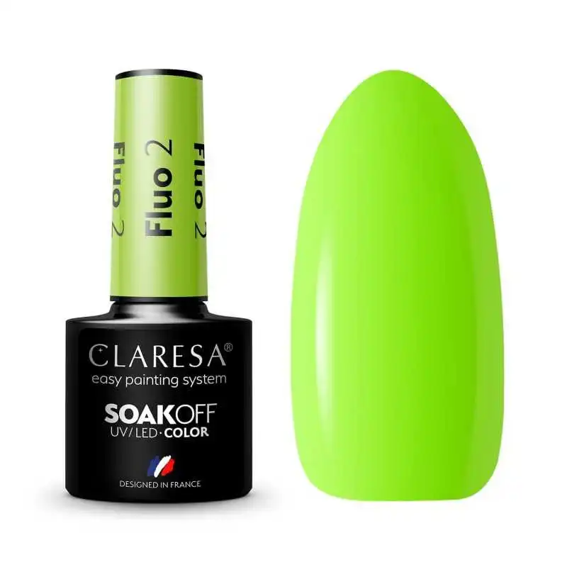 Claresa UV Nagellack FLUO 2 -5ML
