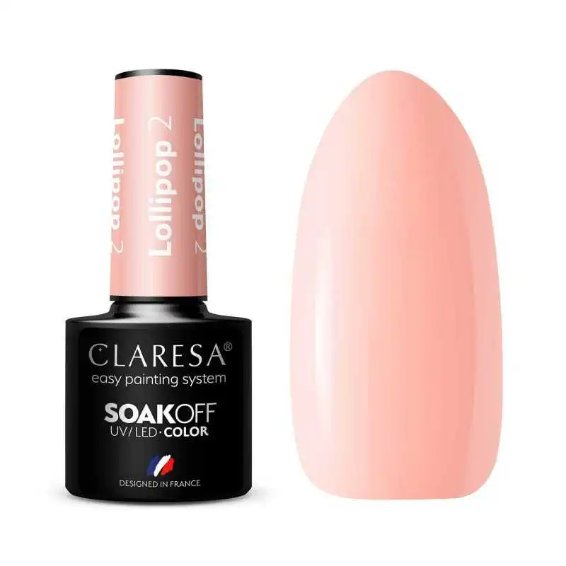 Claresa UV NAGELLACK LOLLIPOP 2 -5ML Claresa UV NAGELLACK LOLLIPOP 2 -5ML