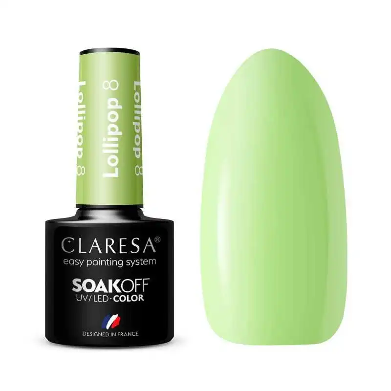 Claresa UV NAGELLACK LOLLIPOP 8 -5ML Claresa UV NAGELLACK LOLLIPOP 8 -5ML