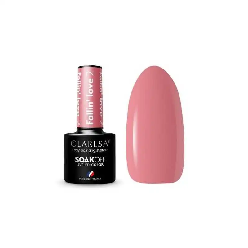 Claresa UV Nagellack FALLIN' LOVE 2 -5ml Claresa UV Nagellack FALLIN' LOVE 2 -5ml