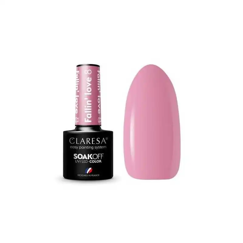 Claresa UV Nagellack FALLIN' LOVE 8 -5ml