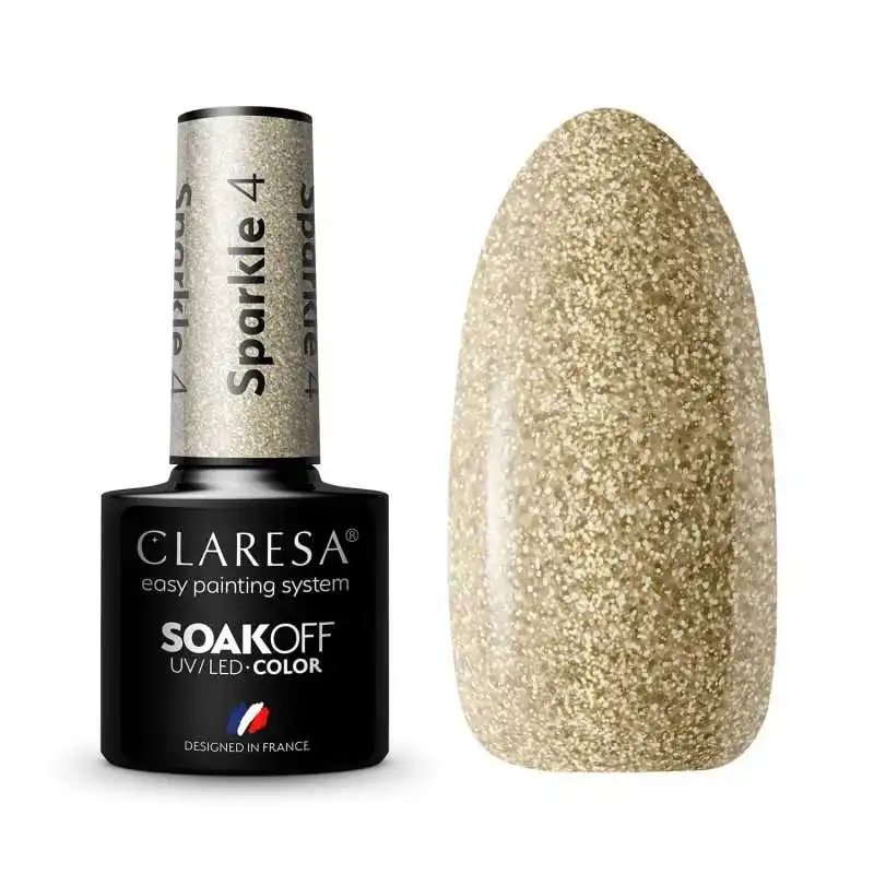 CLARESA SPARKLE 4 UV NAGELLACK 5 ML
