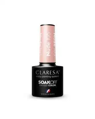 CLARESA NUDE/ BEIGE 105 UV NAGELLACK 5 ML