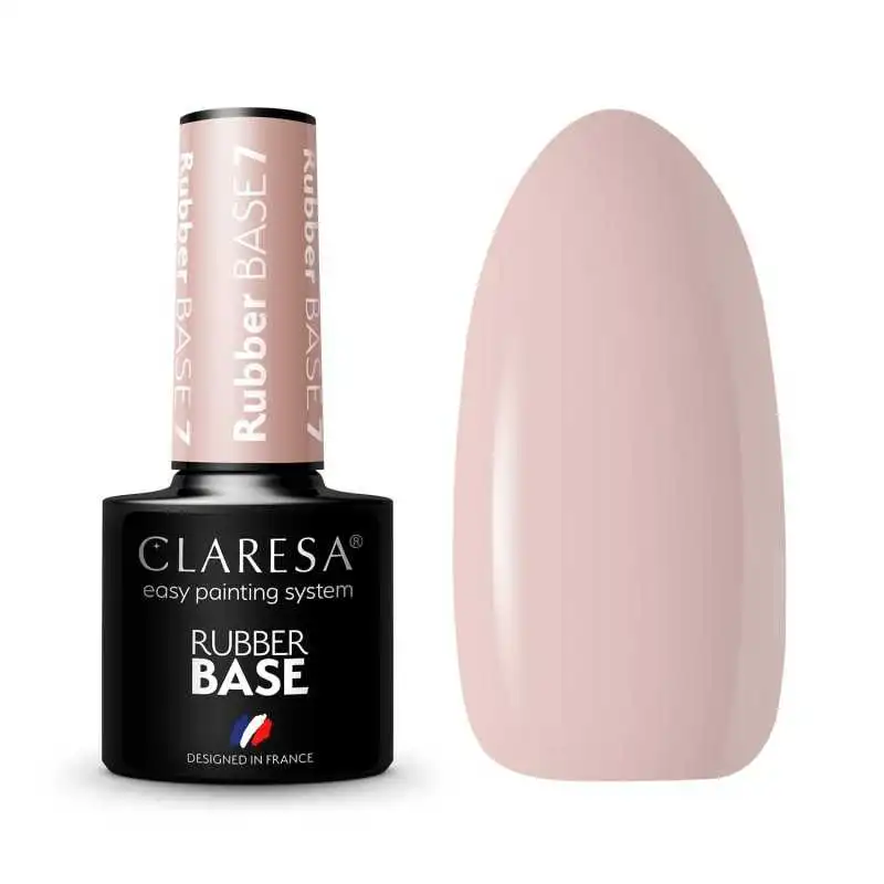 UV Nagellack Gummi Base Claresa RUBBER BASE 7 5ML