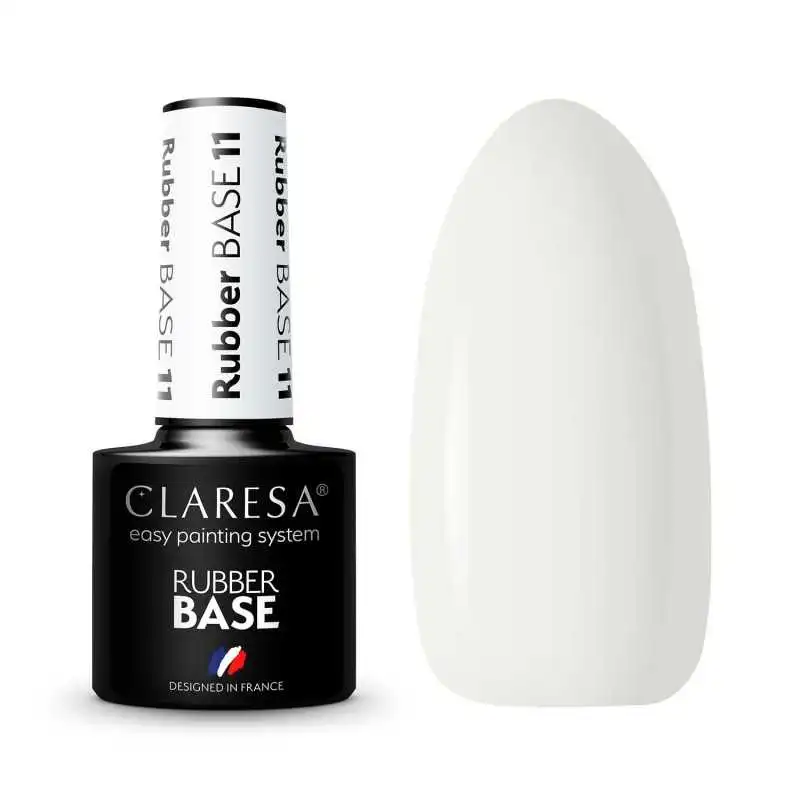 UV Nagellack Gummi Base Claresa RUBBER BASE 11 5ML