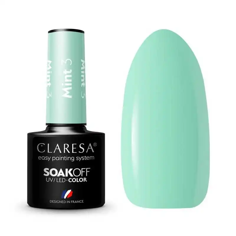 CLARESA MINT AZURE 3 UV NAGELLACK 5 ML