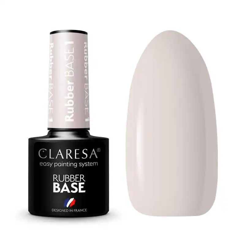 UV Nagellack Gummi Base Claresa RUBBER BASE 1 5ML UV Nagellack Gummi Base Claresa RUBBER BASE 1 5ML