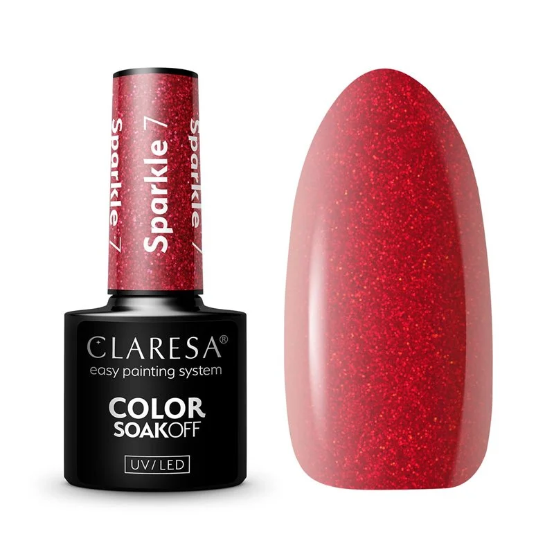 7 Sparkle UV Nagellack 5 ml Claresa