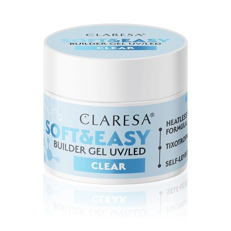 Builder Gel Soft&Easy Clear 12g Claresa Builder Gel Soft&Easy Clear 12g Claresa