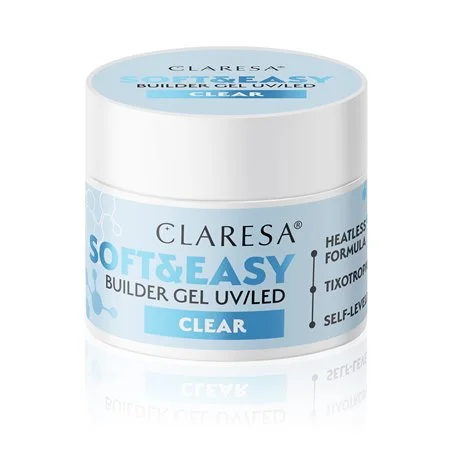 Builder Gel Soft&Easy Clear 90g Claresa
