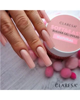 Builder Gel Soft&Easy Natural 90g Claresa