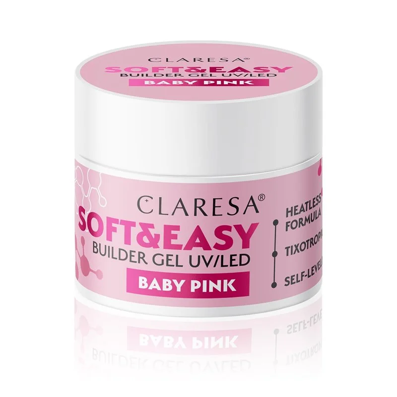 Builder Gel Soft&Easy Baby Pink 12g Claresa