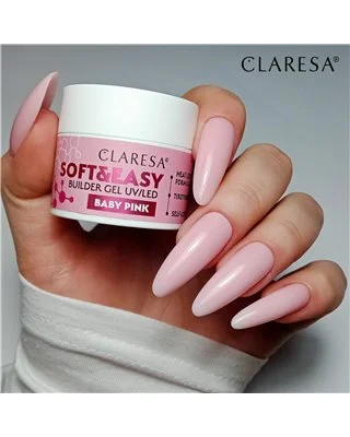 Builder Gel Soft&Easy Baby Pink 12g Claresa