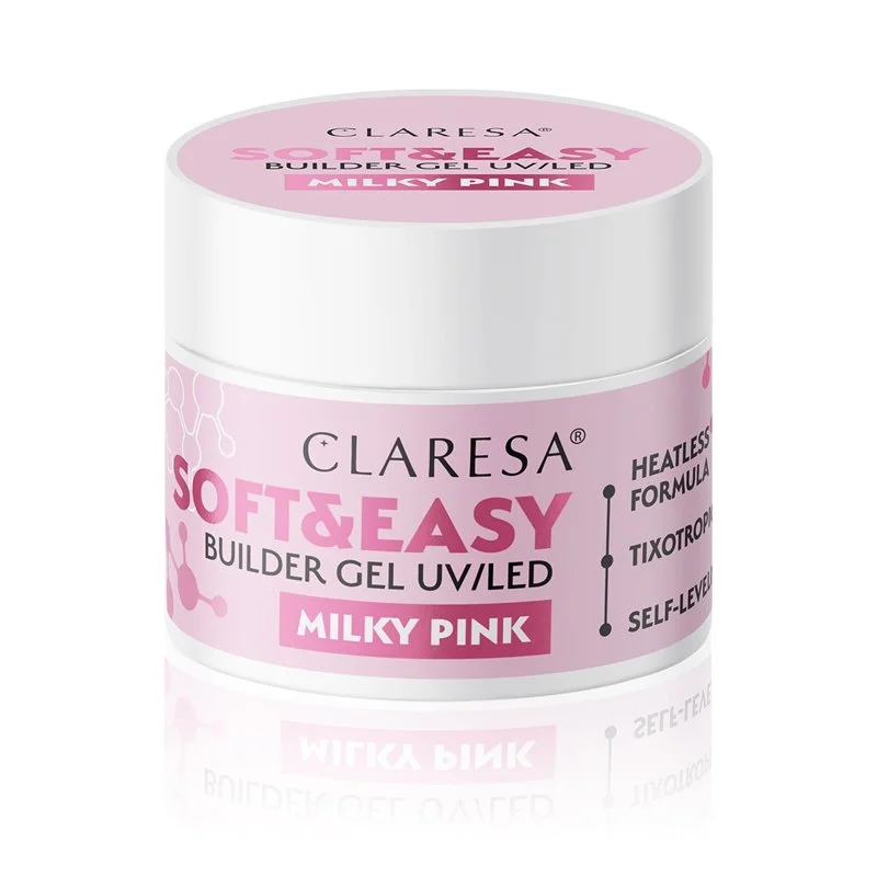 Builder Gel Soft&Easy Milky Pink 12g Claresa