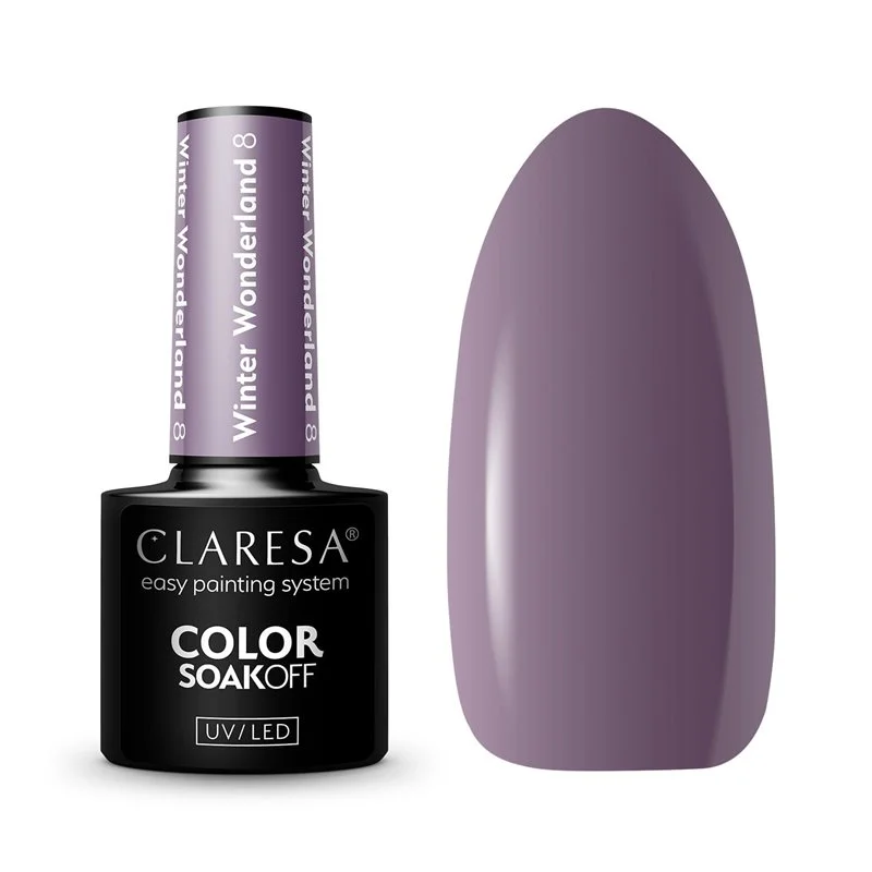 8 Winter Wonderland UV Nagellack 5 ml Claresa