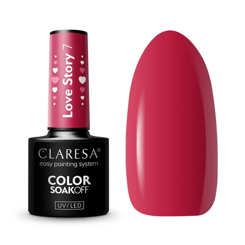 Claresa UV Nagellack 07 Love Story 5ml