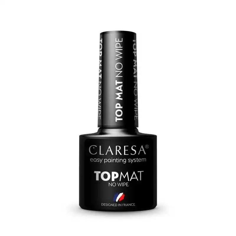 UV Nagellack Matt Top Coat Claresa TOP MAT NO WIPE 5ML