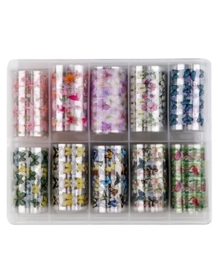 Transfer Nagelfolie Set x...