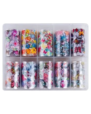 Transfer Nagelfolie Set x...