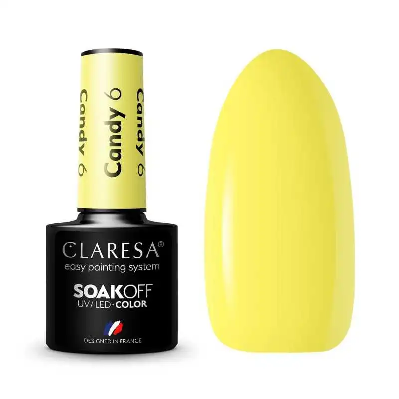 CLARESA CANDY 6 UV NAGELLACK 5 ML