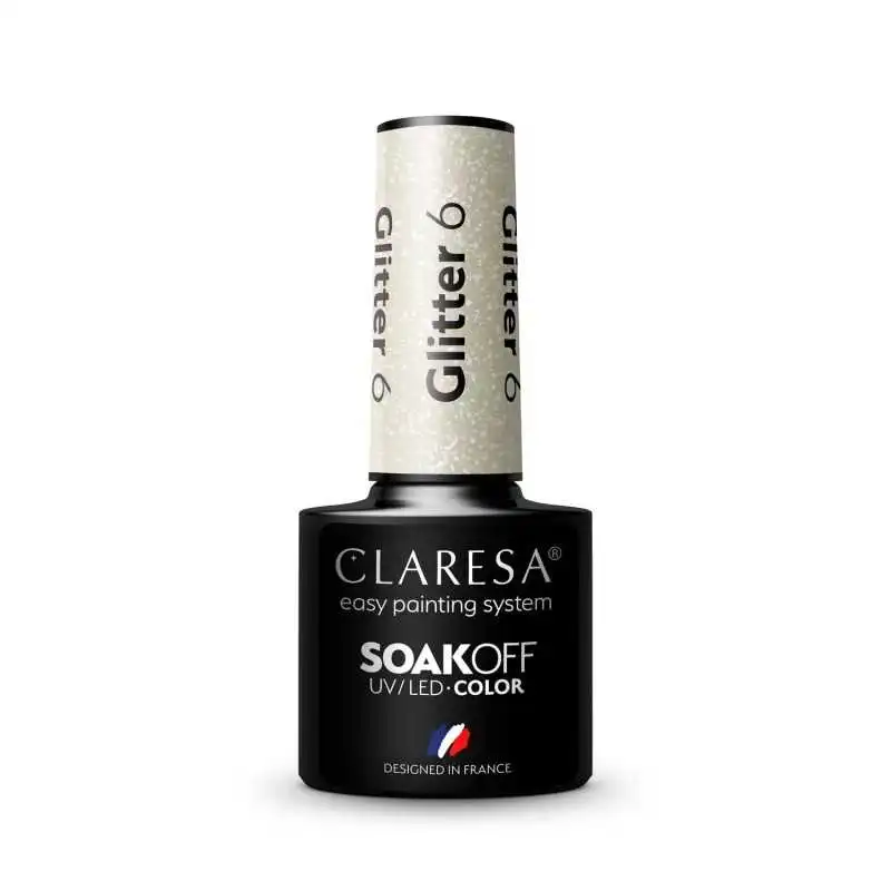 CLARESA GLITTER 6 UV NAGELLACK 5 ML