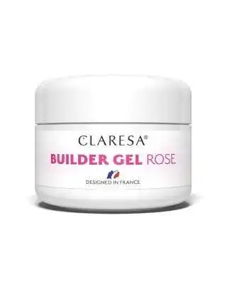 CLARESA BUILDER GEL ROSE -15g