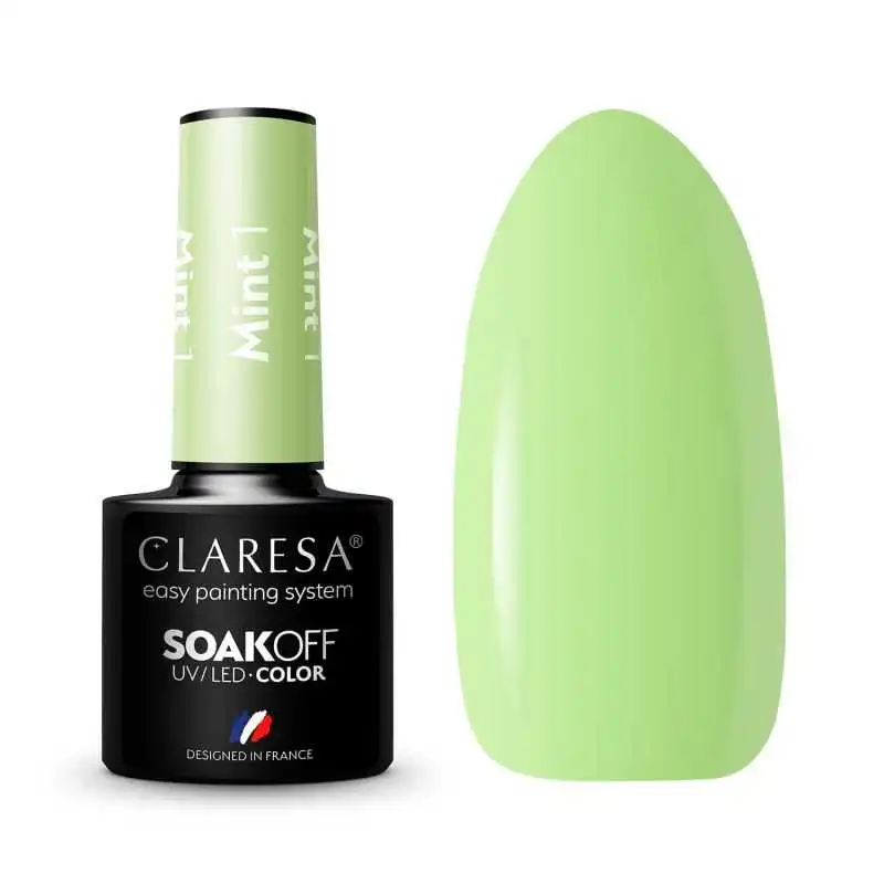 CLARESA MINT FROG 1 UV NAGELLACK 5 ML