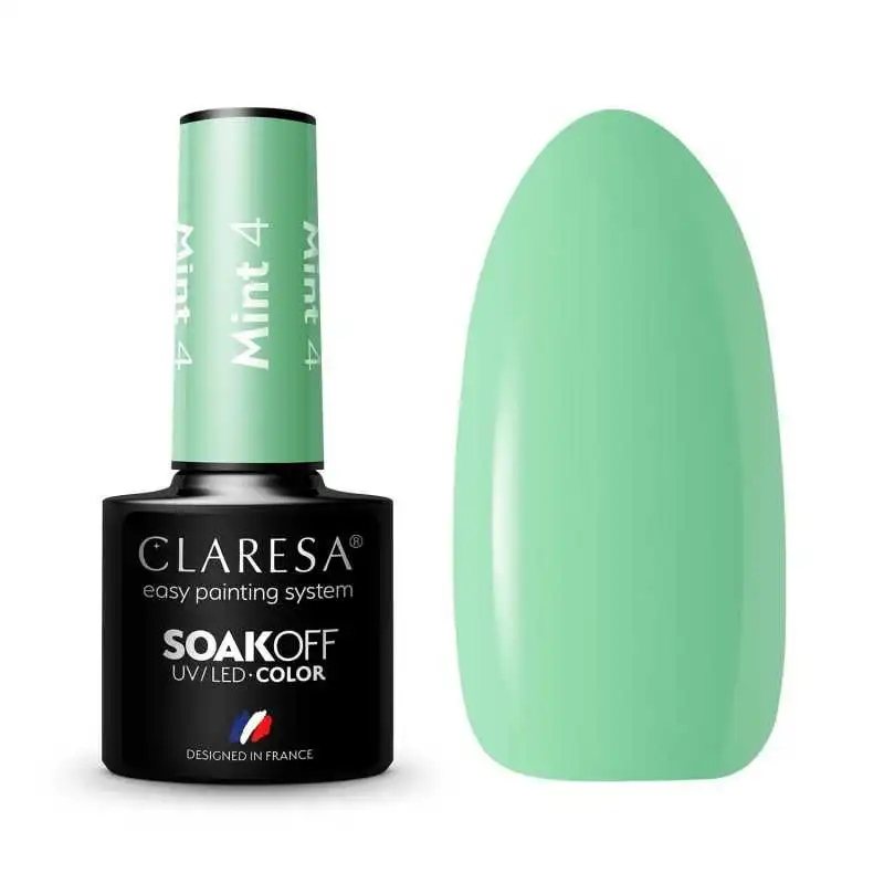 CLARESA MINT GRASS 4 UV NAGELLACK 5 ML