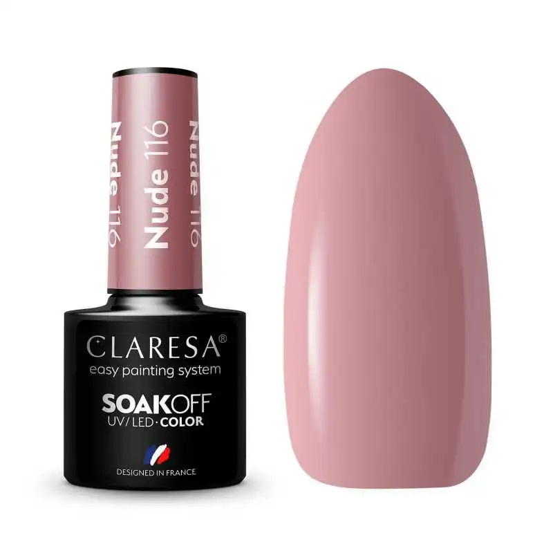 CLARESA NUDE/ BEIGE 116 UV NAGELLACK 5 ML